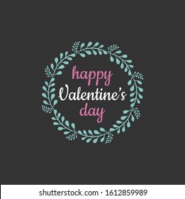 Valentines Day typographic vector design for greeting cards, Valentine card, invitation card. Vector Illustration eps.10