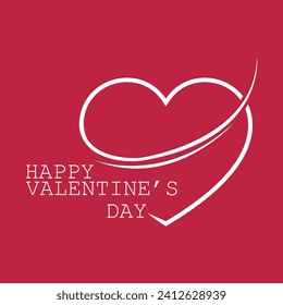 Diseño vectorial tipográfico de San Valentín para tarjetas de felicitación, tarjeta de San Valentín, tarjeta de invitación. Texto vintage aislado, composición de letras