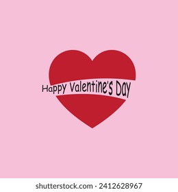 Diseño vectorial tipográfico de San Valentín para tarjetas de felicitación, tarjeta de San Valentín, tarjeta de invitación. Texto vintage aislado, composición de letras