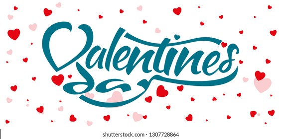 Valentines day Typography 
