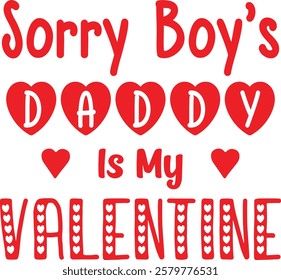 valentine's Day Typography Design. Printing For Tshirt, Sweatshirt, Mug, Banner, Poster etc.
