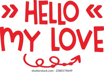 valentine's Day Typography Design. Printing For Tshirt, Sweatshirt, Mug, Banner, Poster etc.