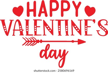 
Valentine's Day Typography Design. Printing For Tshirt, Sweatshirt, Mug, Banner, Poster etc.
