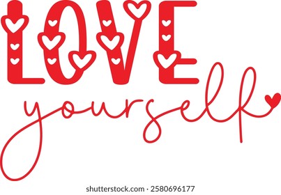 
Valentine's Day Typography Design. Printing For Tshirt, Sweatshirt, Mug, Banner, Poster etc.
