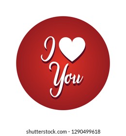 Valentines Day  typography poster with  calligraphy text