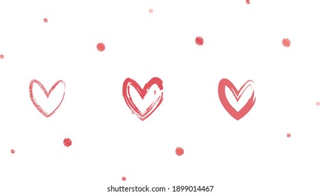 Valentines Day typography poster with hand-drawn Illustration. Valentine's Day Vector Card. Illustration in simple flat style. Deign for gift tags, greeting cards, t-shirt, and banners.