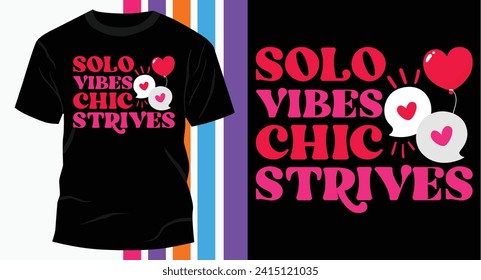Valentines Day typography for t shirt design