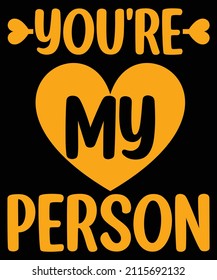 Valentine's Day  Typography t-shirt design