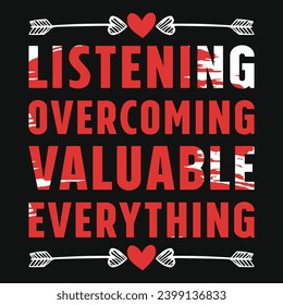 Valentines day typography tshirt design