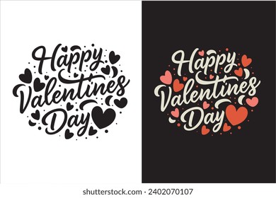  Valentine's Day typography t-shirt design, Valentine's Day t-shirt design, Valentine shirt ideas for couples, Valentine brand t-shirt.
