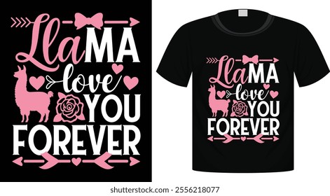 Valentine's Day Typography T-Shirt Design For Print Ready