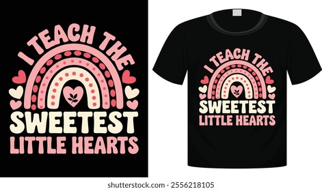 Valentine's Day Typography T-Shirt Design For Print Ready