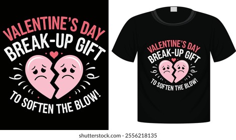 Valentine's Day Typography T-Shirt Design For Print Ready