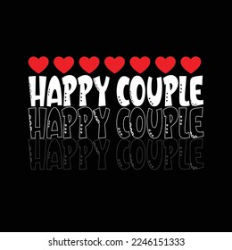 Valentines day unique typography design vector.This is an editable file.