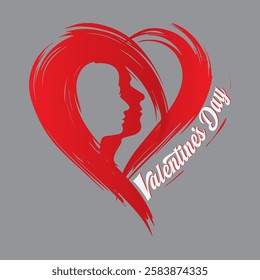 Valentine's Day Vector Artwork Heart Red...