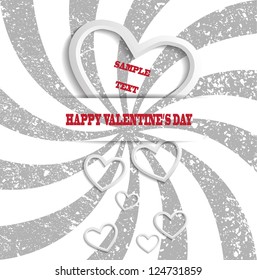 Valentine's day vector background.