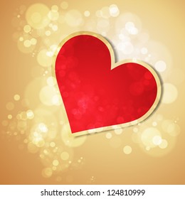 Valentine's day vector background.