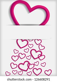 Valentine's day vector background.