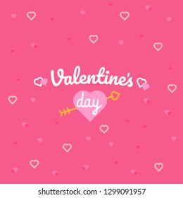Valentine's Day vector background