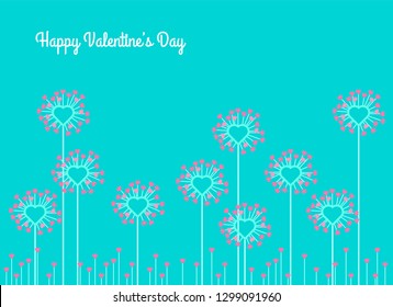 Valentine's Day vector background