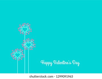 Valentine's Day vector background