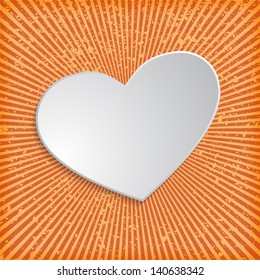 Valentine's day vector background.