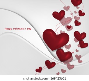 Valentines Day Vector Background