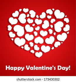 Valentine's day vector background