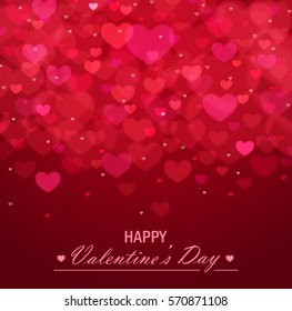 Valentine's day vector background