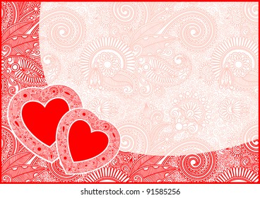 Valentine's day vector background