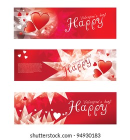 Valentine's Day. Vector background