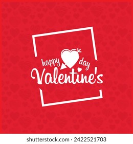 Valentine's day vector background design. Happy valentine's day text with paper cut hearts hanging in white wood background for valentine greeting. Vector illustration. Holiday concept.