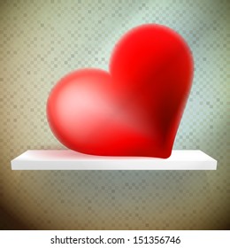 Valentine's Day vector background. EPS 10