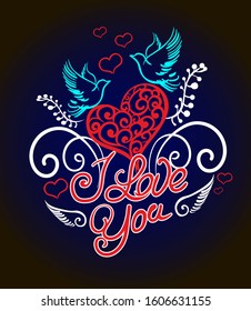 valentines day vector background EPS10