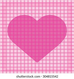 Valentine's Day Vector background with hearts