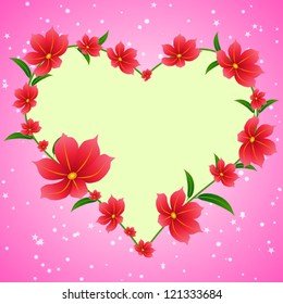 Valentine's Day vector card