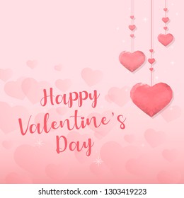 Valentine's day vector design concept