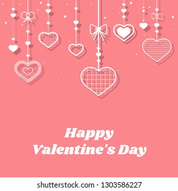 Valentines day vector design concept