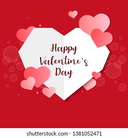 Valentines day vector design concept