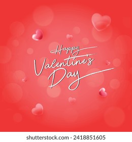 Valentines Day Vector for February