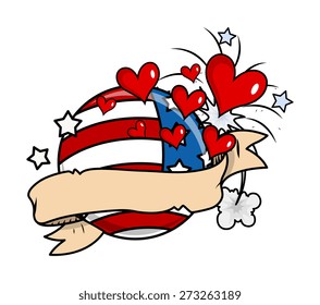 Valentine's Day Vector Graphic