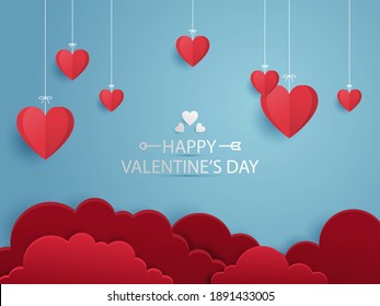 valentine's day vector graphic design, background