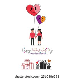 Valentine's Day Vector Hand Drawing Graphics