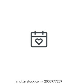 Valentines Day - Vector Icon Pictogram