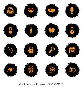 Valentines day  vector icons for web sites and user interface