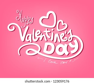 Valentine's Day. Vector illustration
