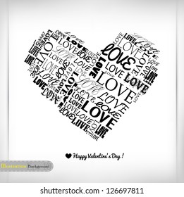 Valentine's day. Vector illustration