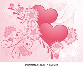 Valentines Day. Vector illustration.