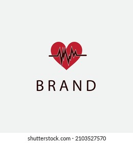 plantilla de logotipo de icono de diseño de ilustraciones vectoriales de día de valentinas