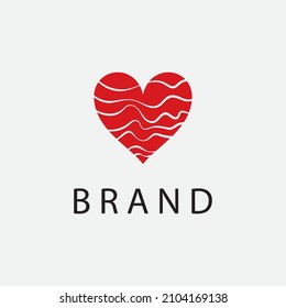 valentines day vector illustration design icon logo template